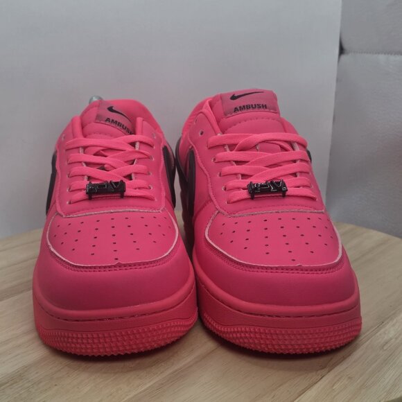 Size 8.5 - Nike AMBUSH x Air Force 1 Low Fuschia Brand New - Picture 2 of 8